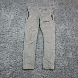 G-Star Raw Jeans Mens 31x32 Blue D-Staq 3D Slim Tapered Distressed Denim 33x30*